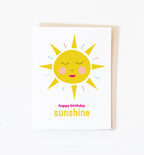 Birthday Sunshine greeting card