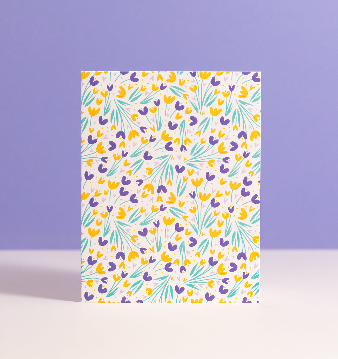 Tiptoe Through the Tulips blank notecard