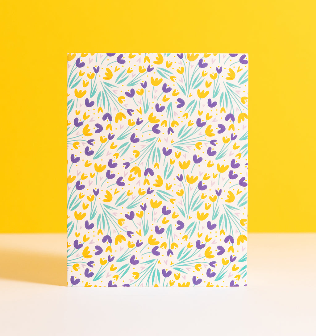Tiptoe Through the Tulips Notecard Set