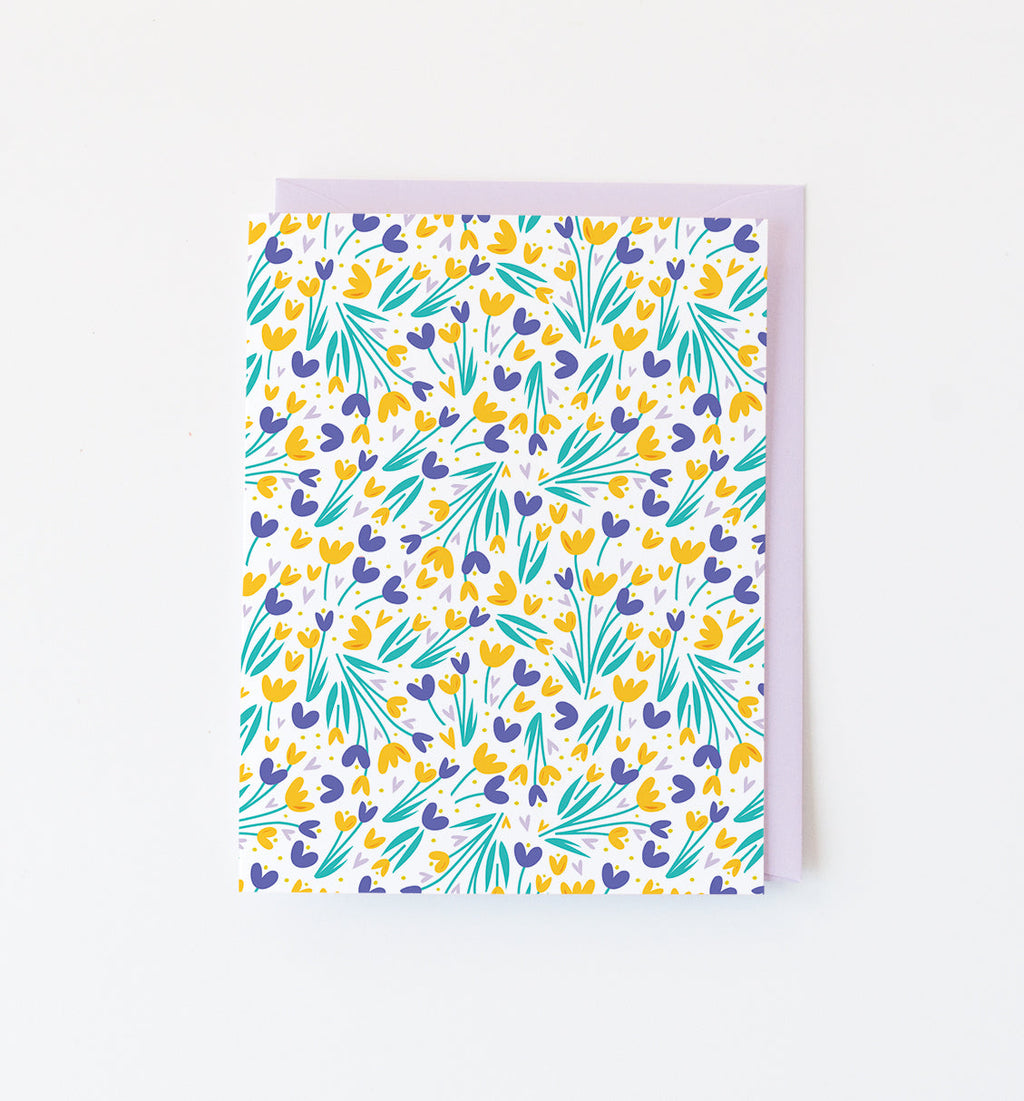 Tiptoe Through the Tulips Notecard Set