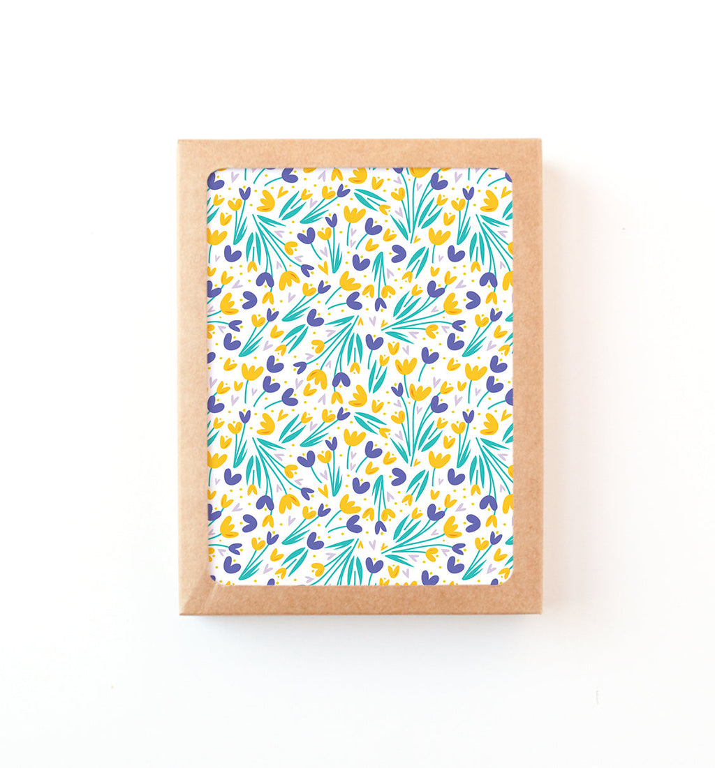 Tiptoe Through the Tulips Notecard Set