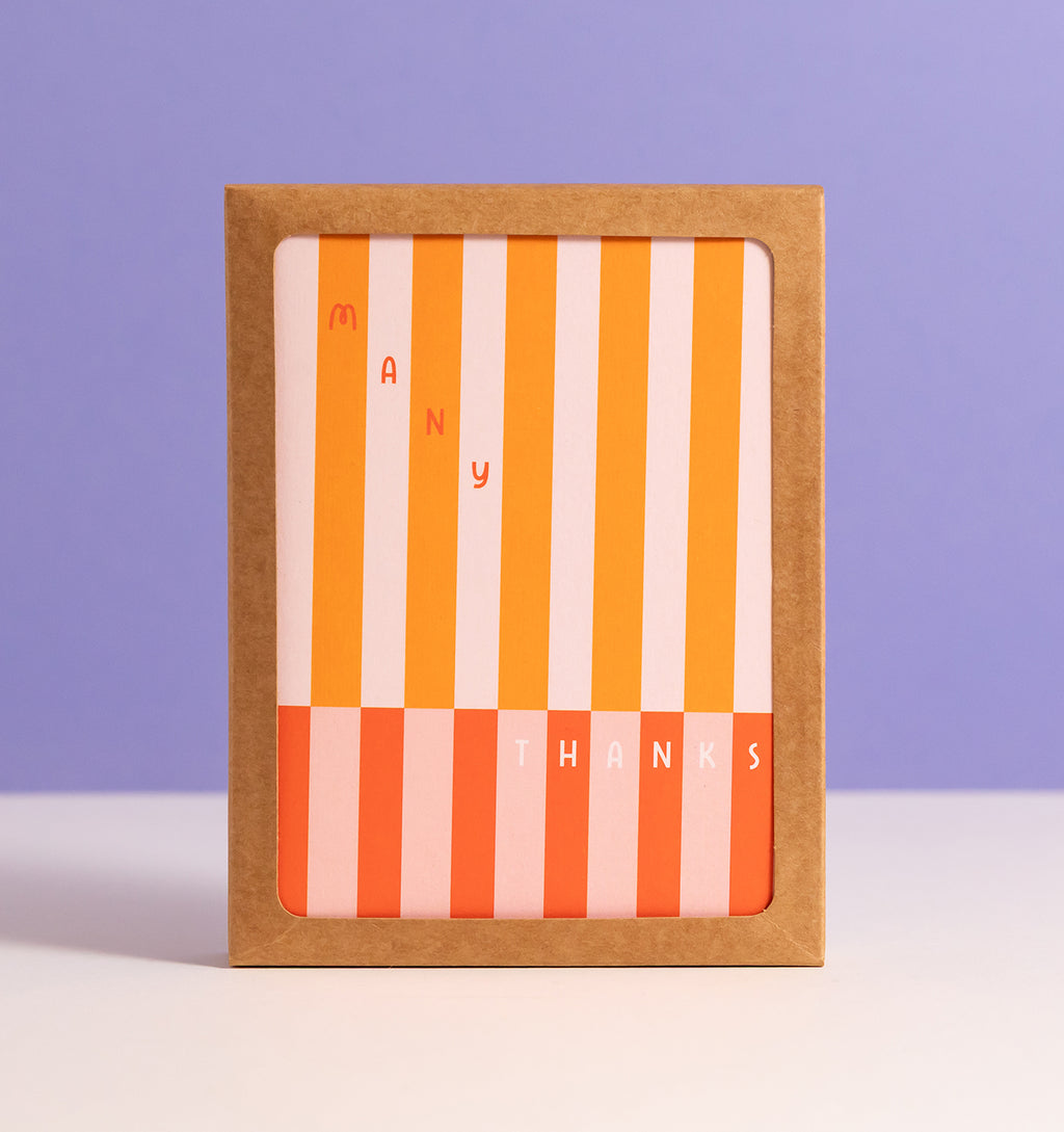 Valencia Stripe thank you - box set