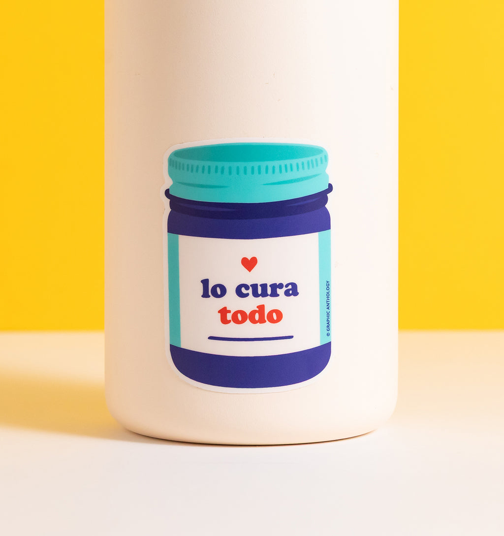 El Vicks vaporú sticker