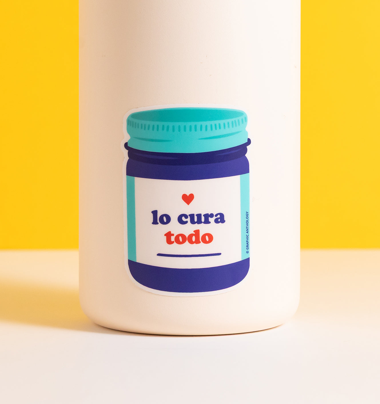 El Vicks vaporú sticker