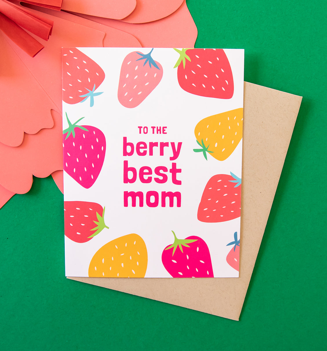 Berry Best Mom Mother's Day card