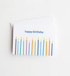 Birthday Candles mini card