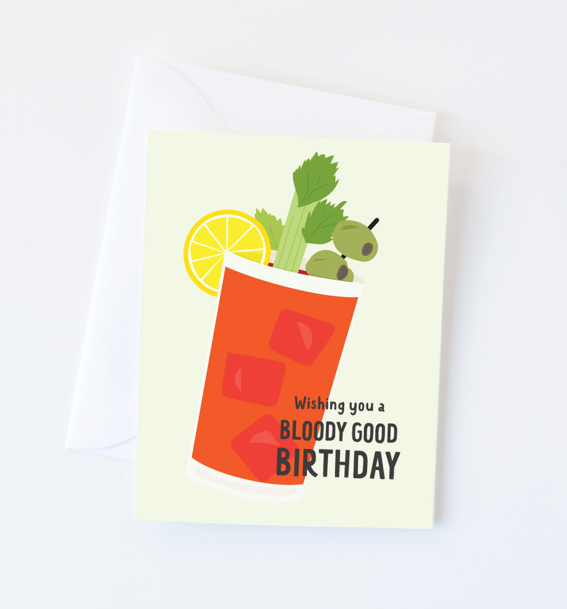 Bloody Good Birthday card