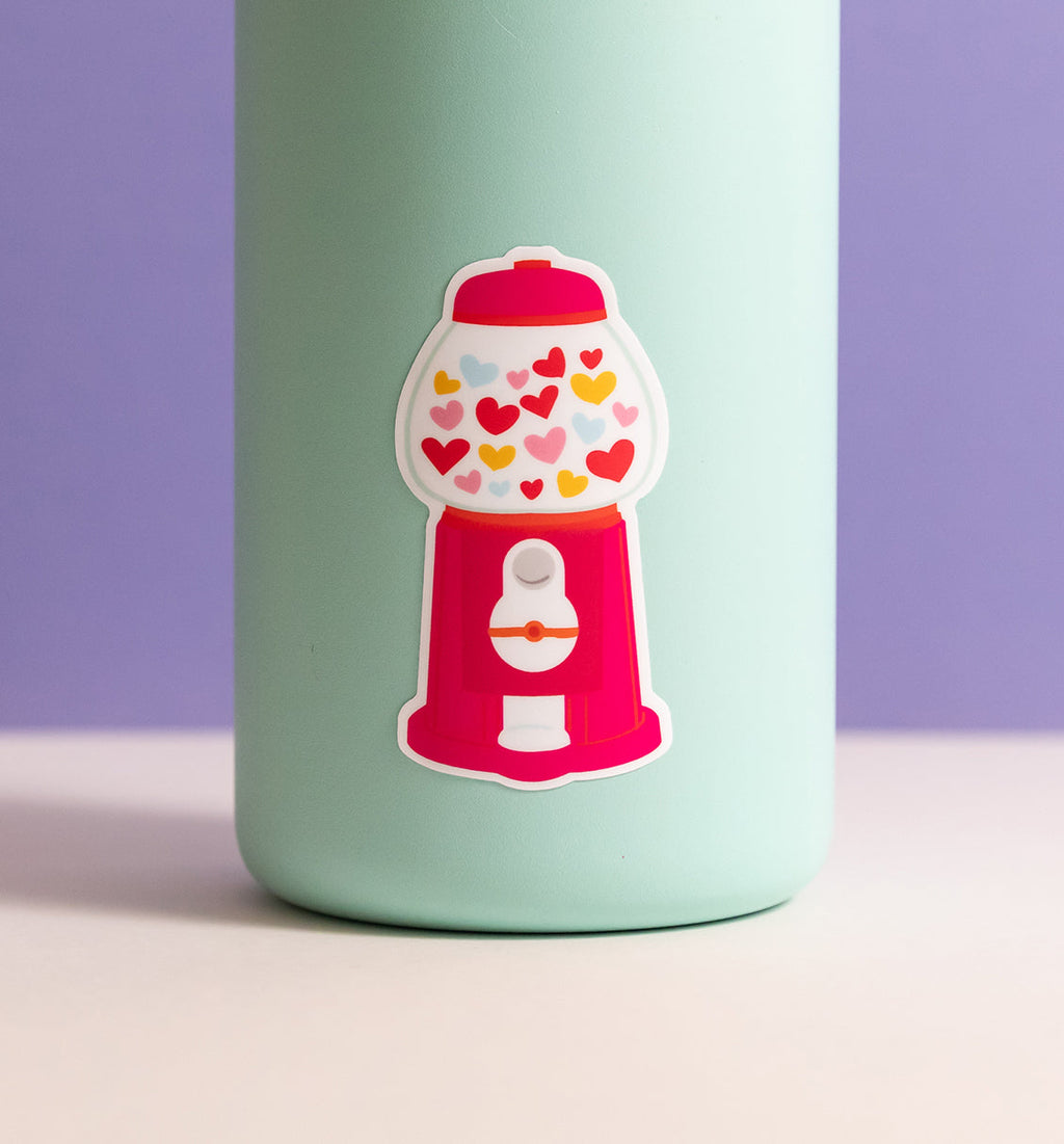 Heart Candy Machine sticker