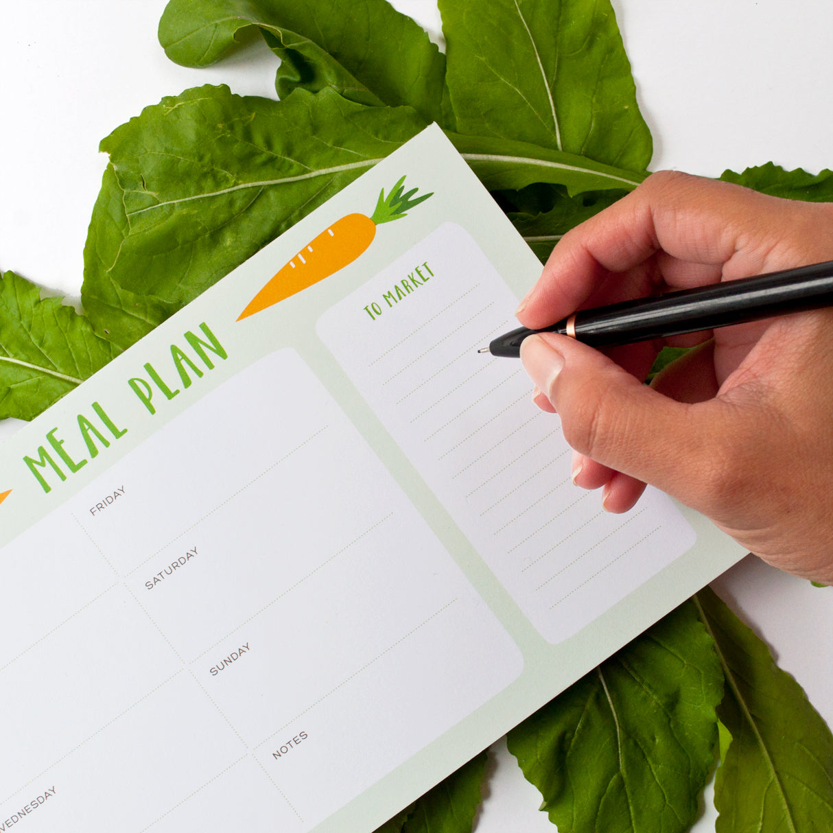 Carrot Meal Planner