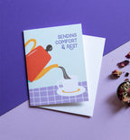 Comfort & Rest thinking of you card