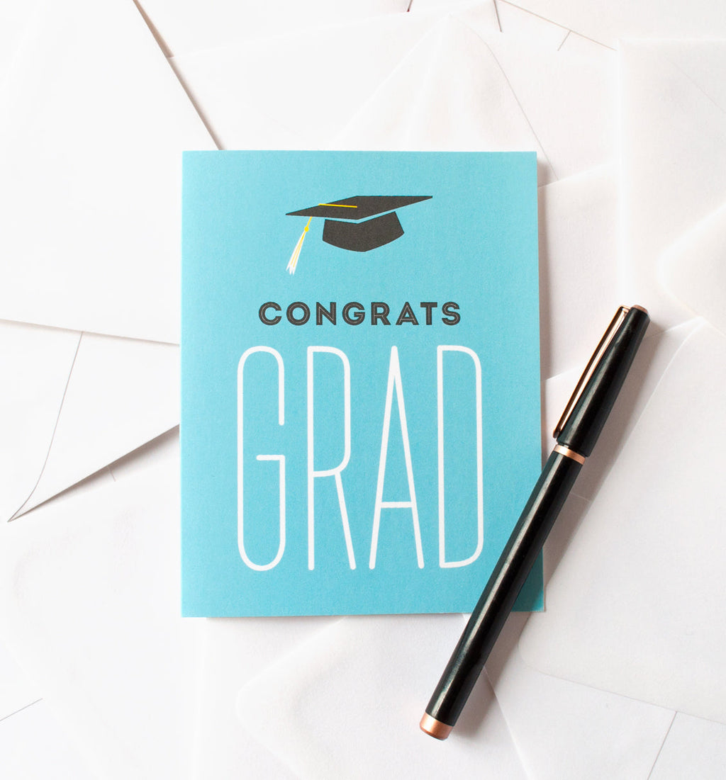 Congrats Grad graduation card