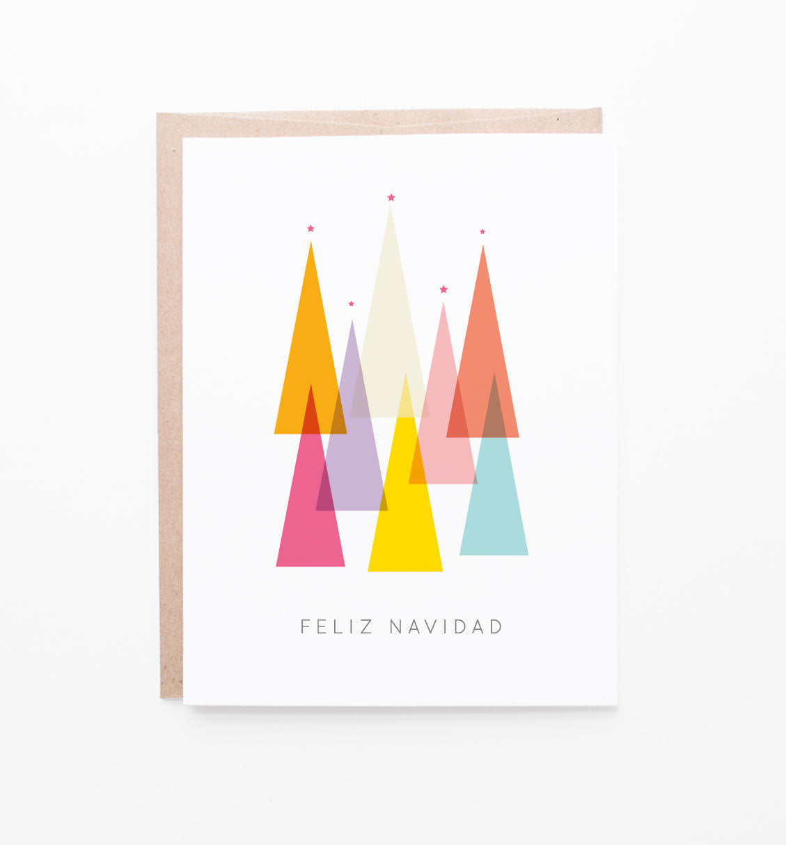 Feliz Navidad Spanish holiday card