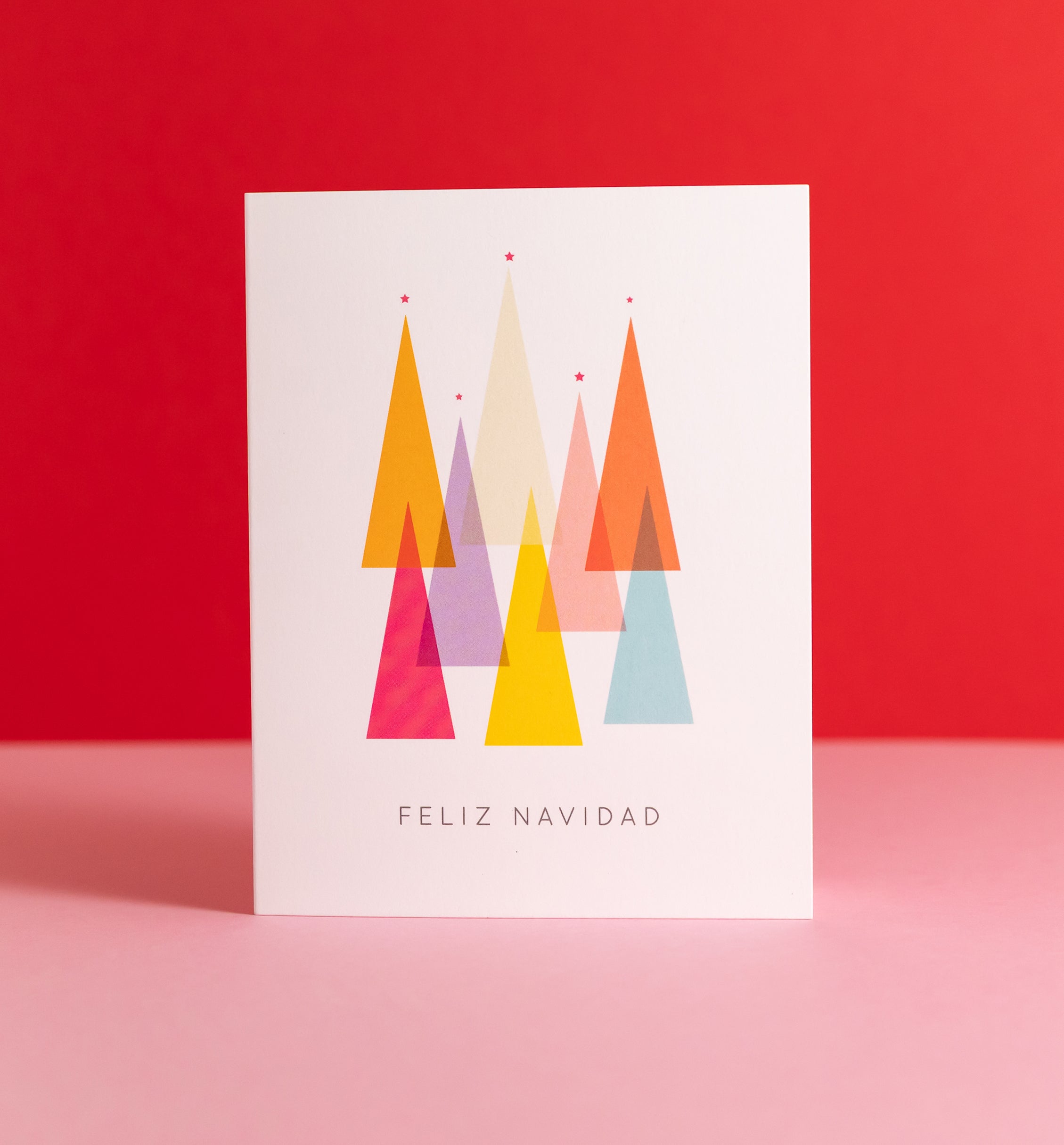 Feliz Navidad Spanish holiday card