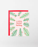 Festive Holiday card