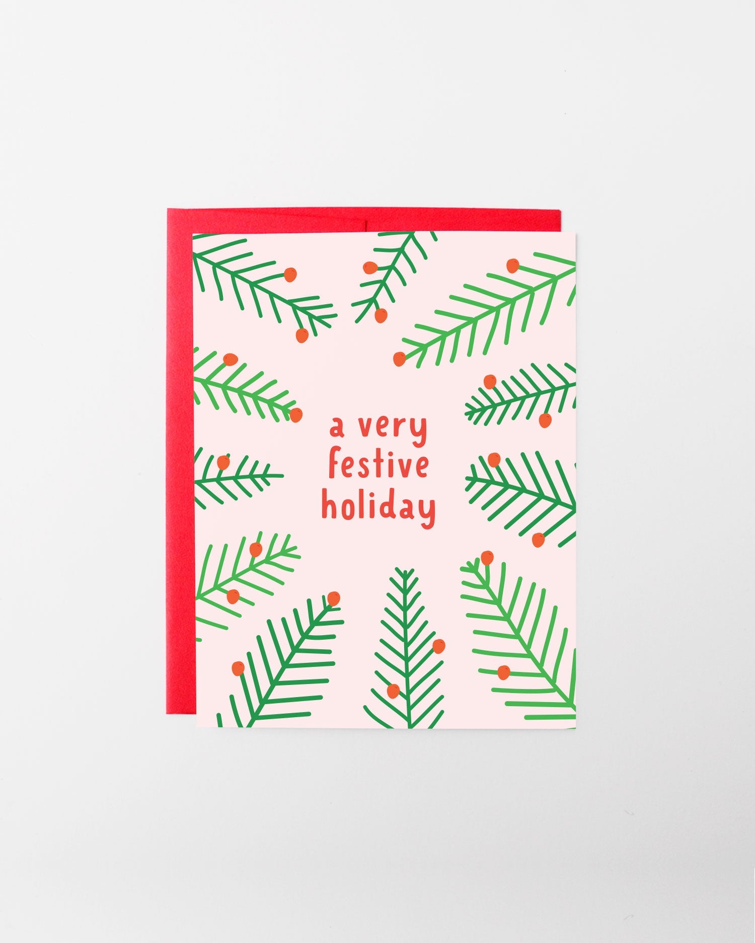Festive Holiday card