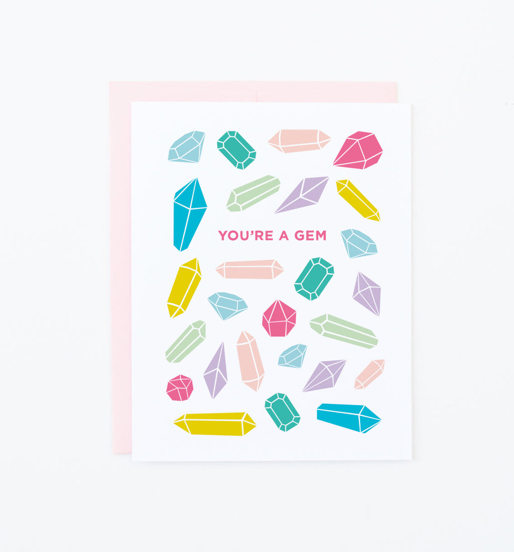 You're a Gem greeting card