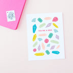You're a Gem greeting card