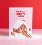 Gingerbread House holiday card
