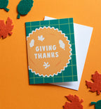 Giving Thanks card