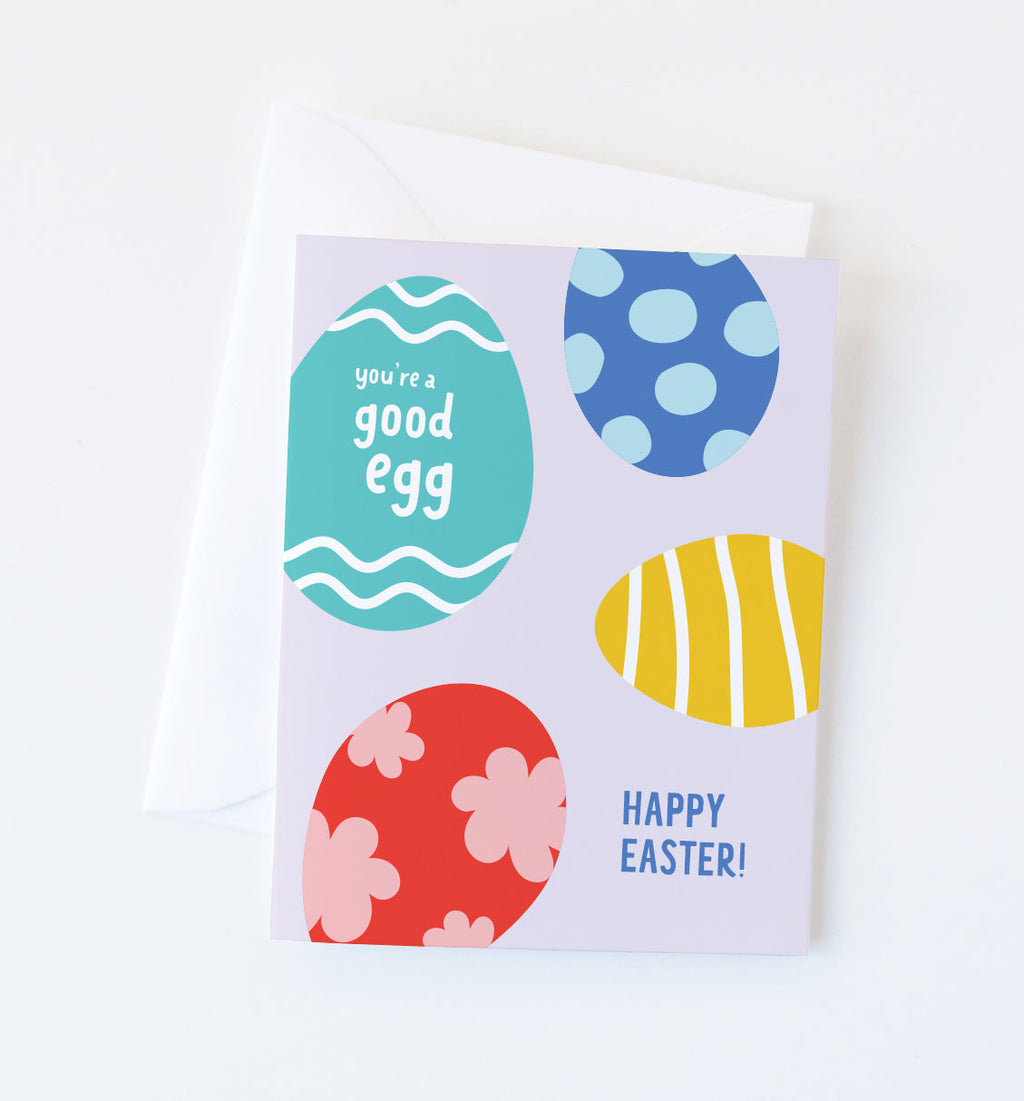Good Egg Easter card