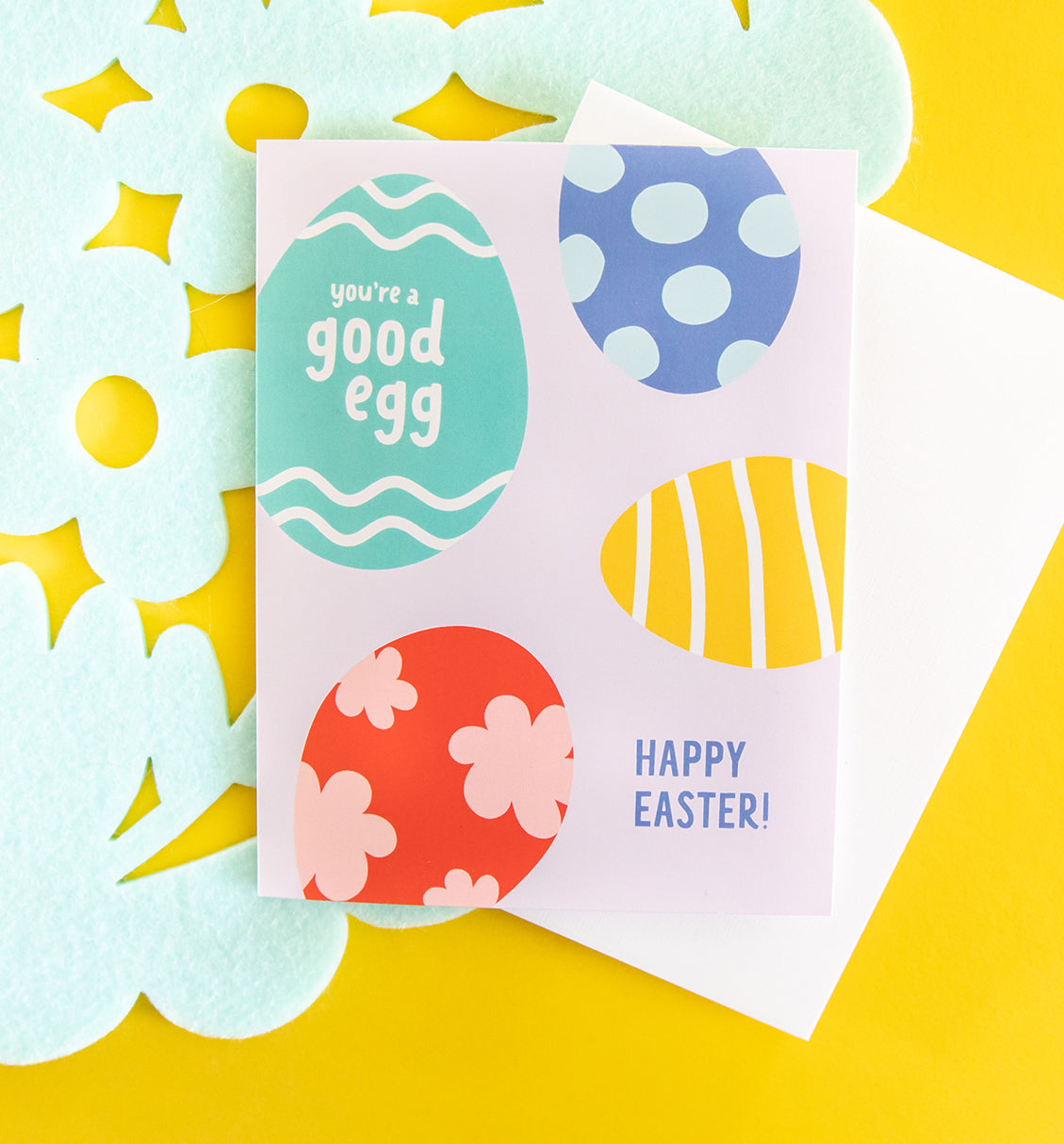 Good Egg Easter card