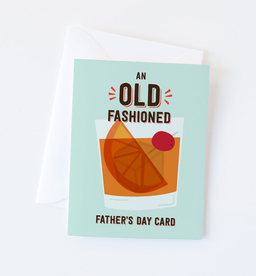 Old Fashioned Father's Day card