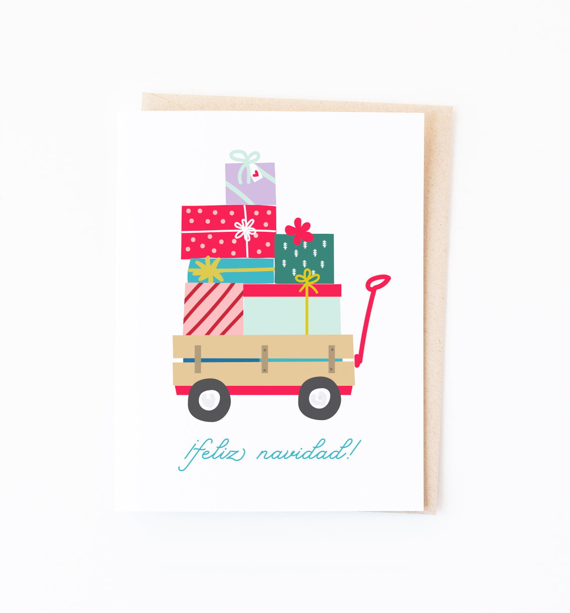 Holiday Gifts Spanish Christmas card
