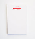 Hot Takes chile pepper note pad