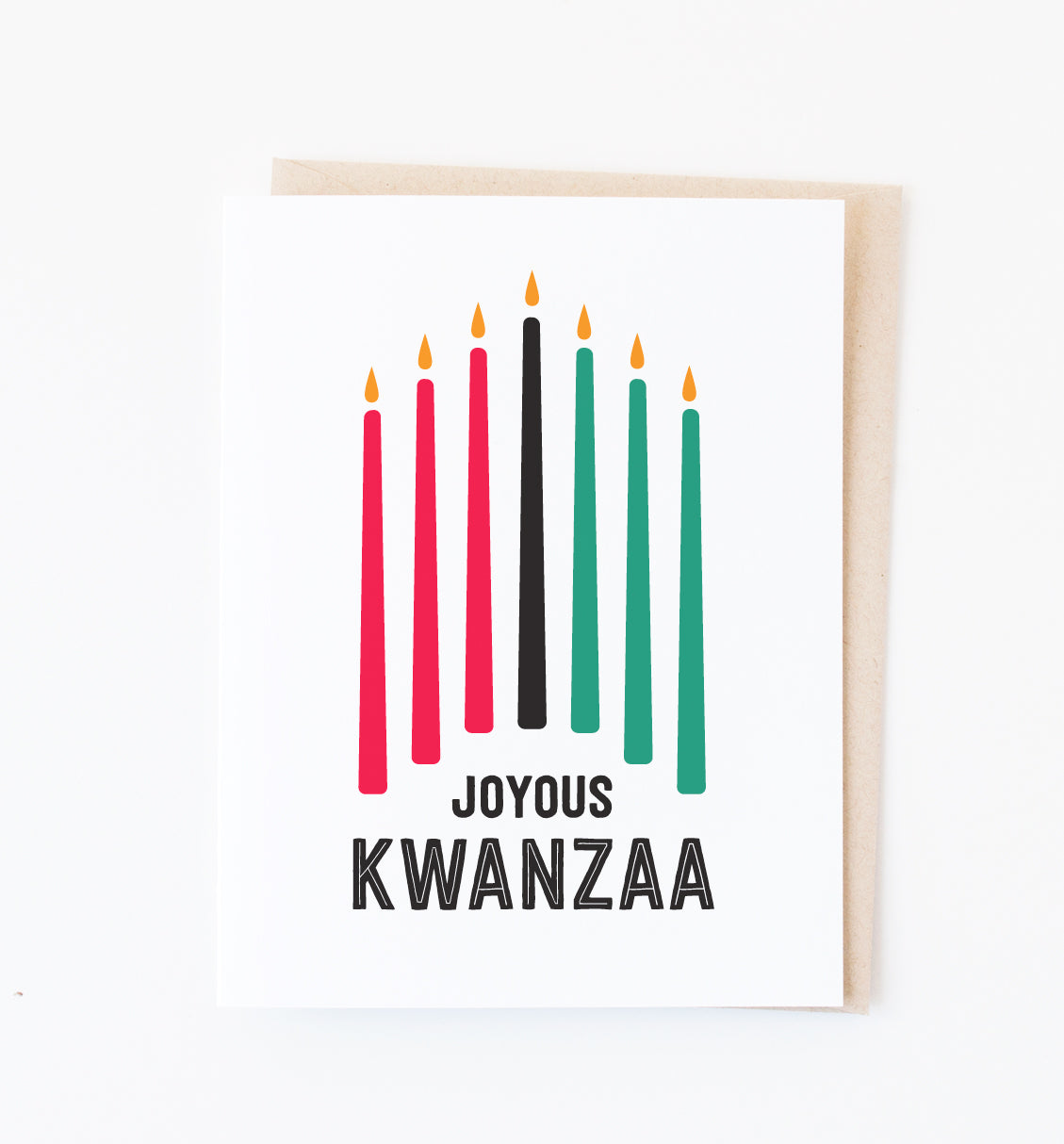 Joyous Kwanzaa holiday card