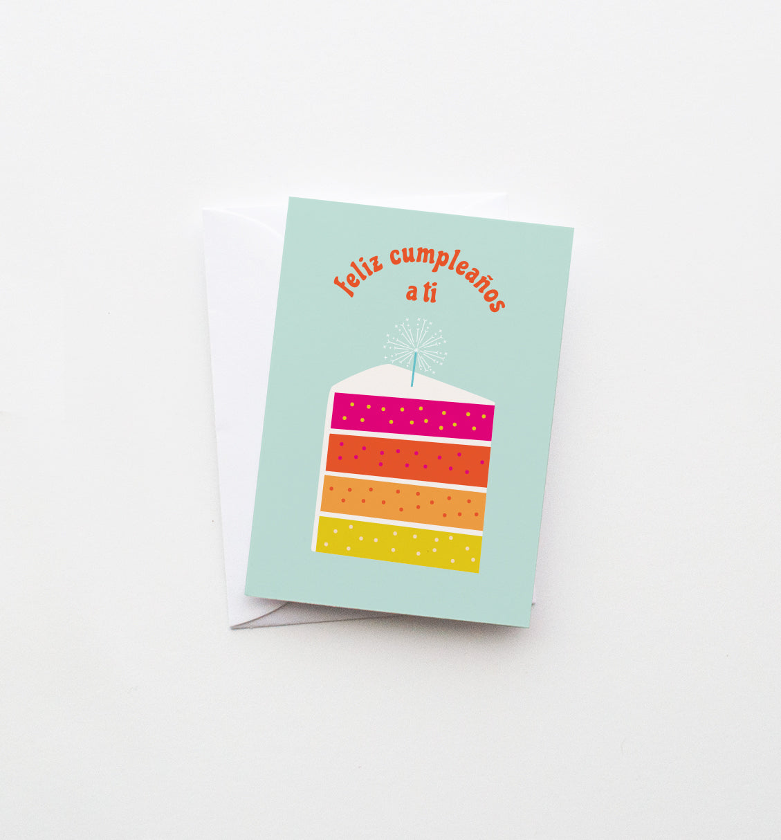 LAYER CAKE  | birthday enclosure greeting card