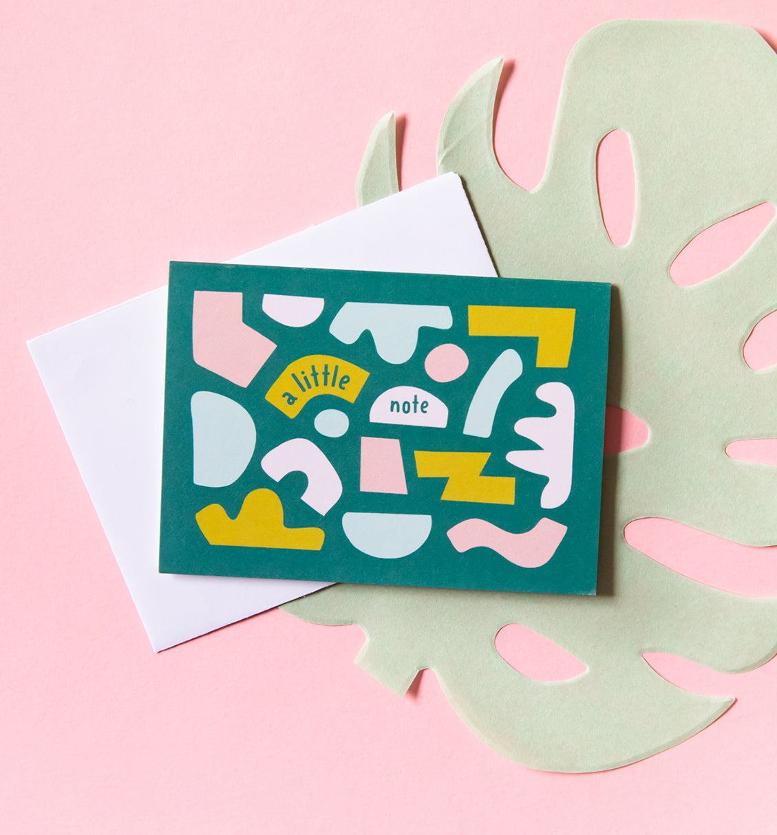 Little note shapes mini card
