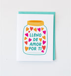 Lleno de Amor Spanish card