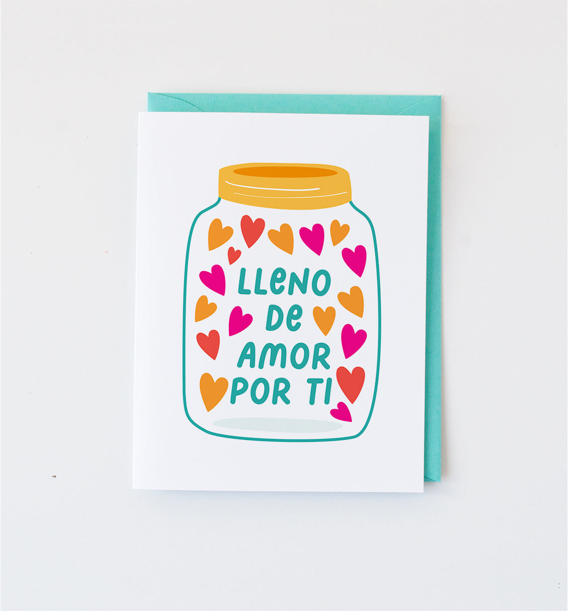 Lleno de Amor Spanish card