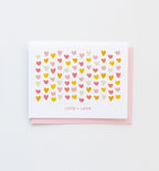 Lots of Love greeting card