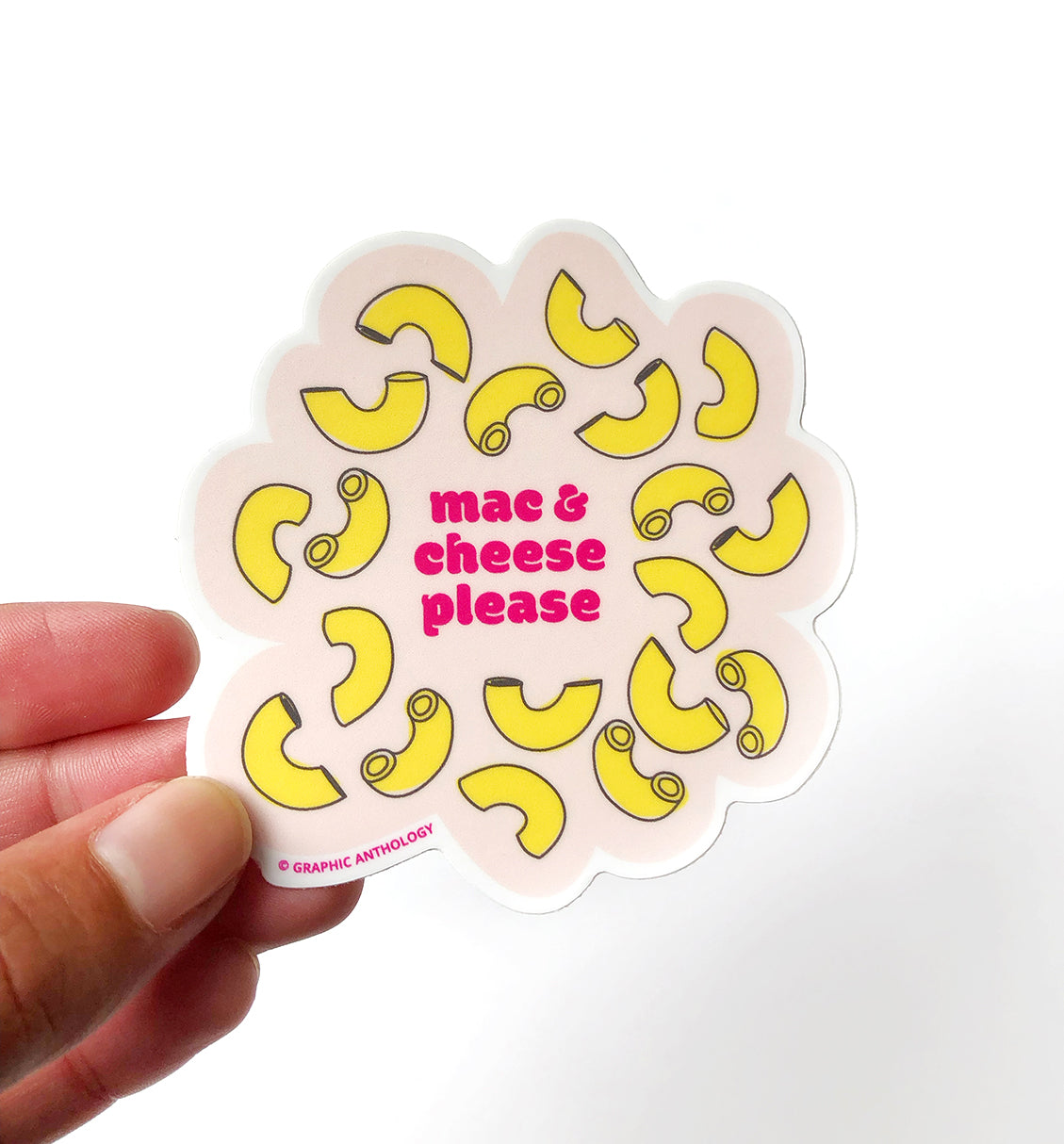 Mac & Cheese Please sticker