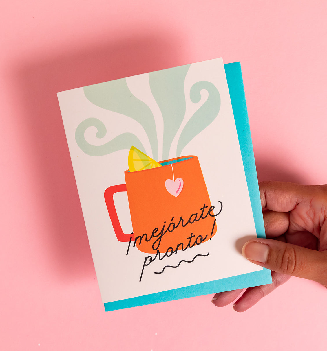 Mejórate Pronto Spanish get well card