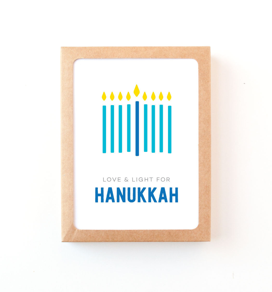 Minimal Menorah Hanukkah box set