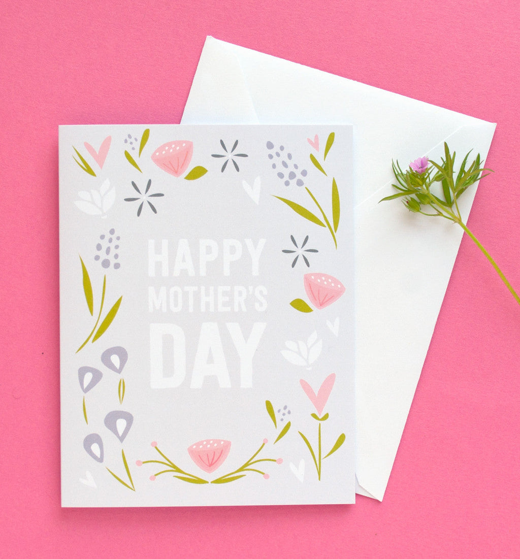 Mother's Day wildflower card
