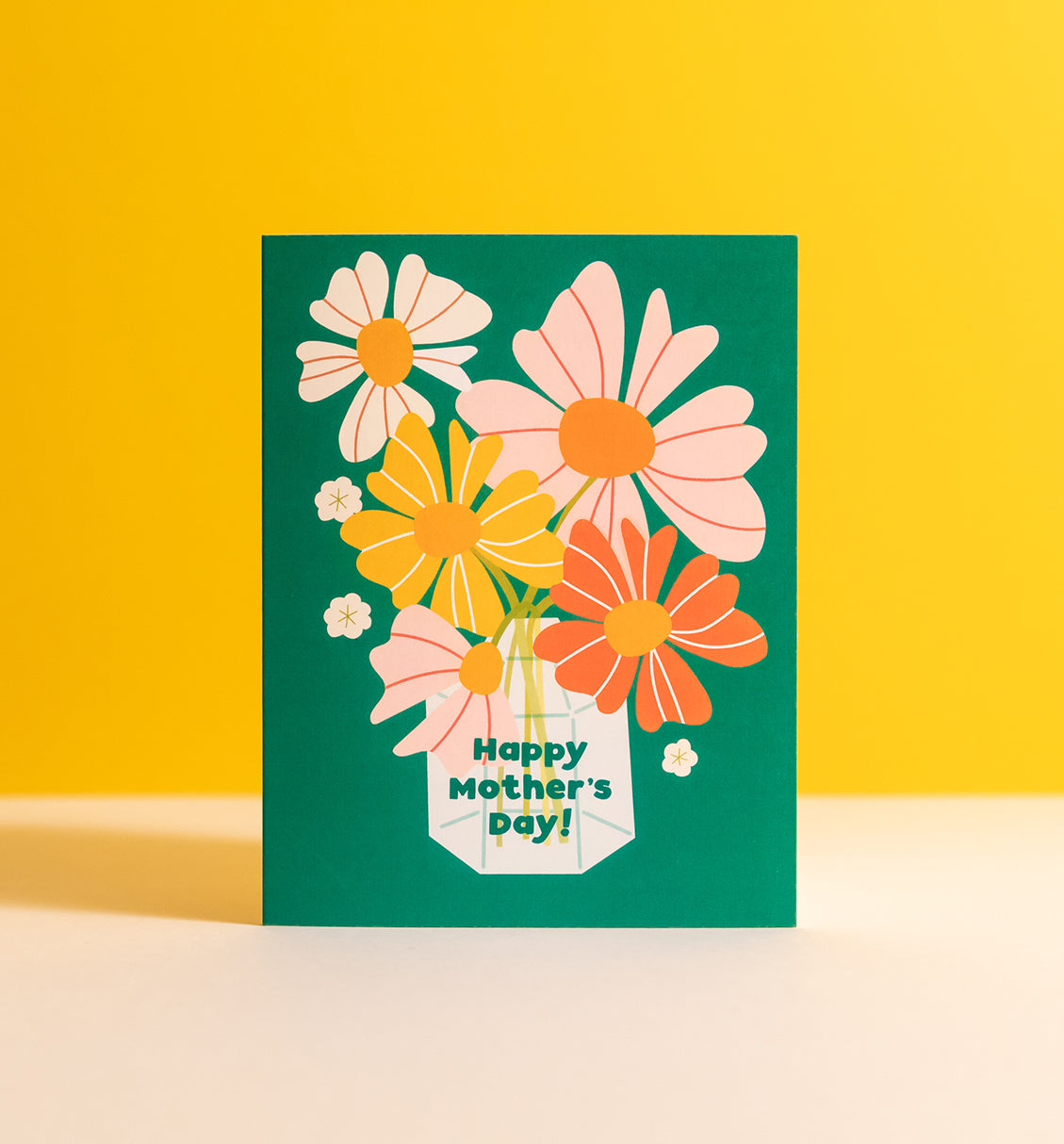 Mother's Day bouquet card