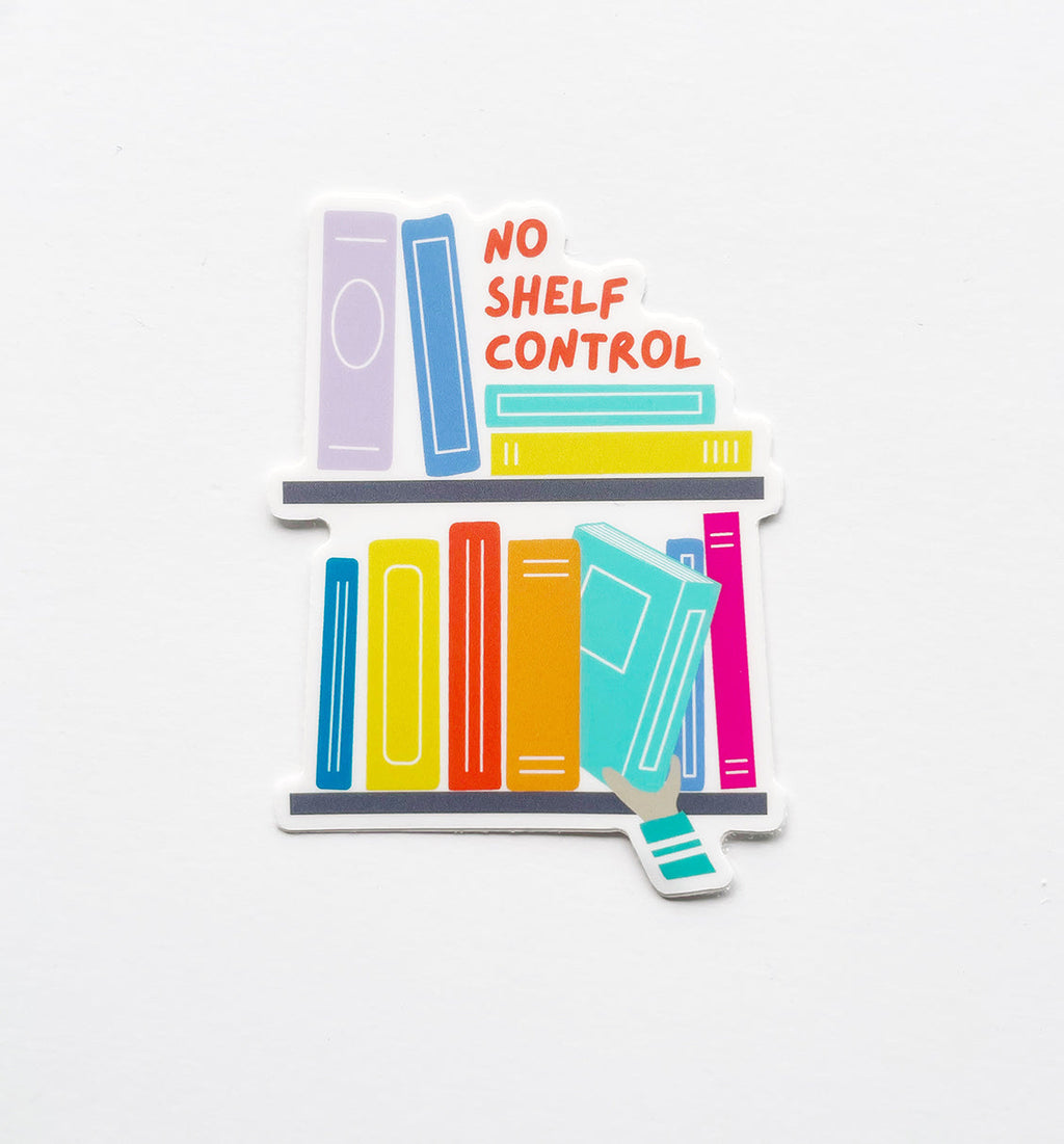 No Shelf Control sticker