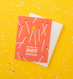 One Hot Couple love & anniversary card