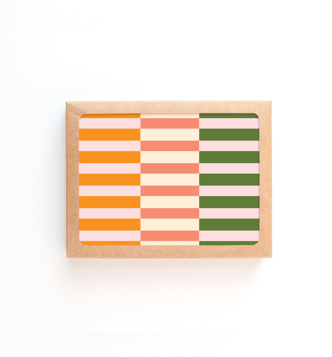 Portofino Striped Notecard Set