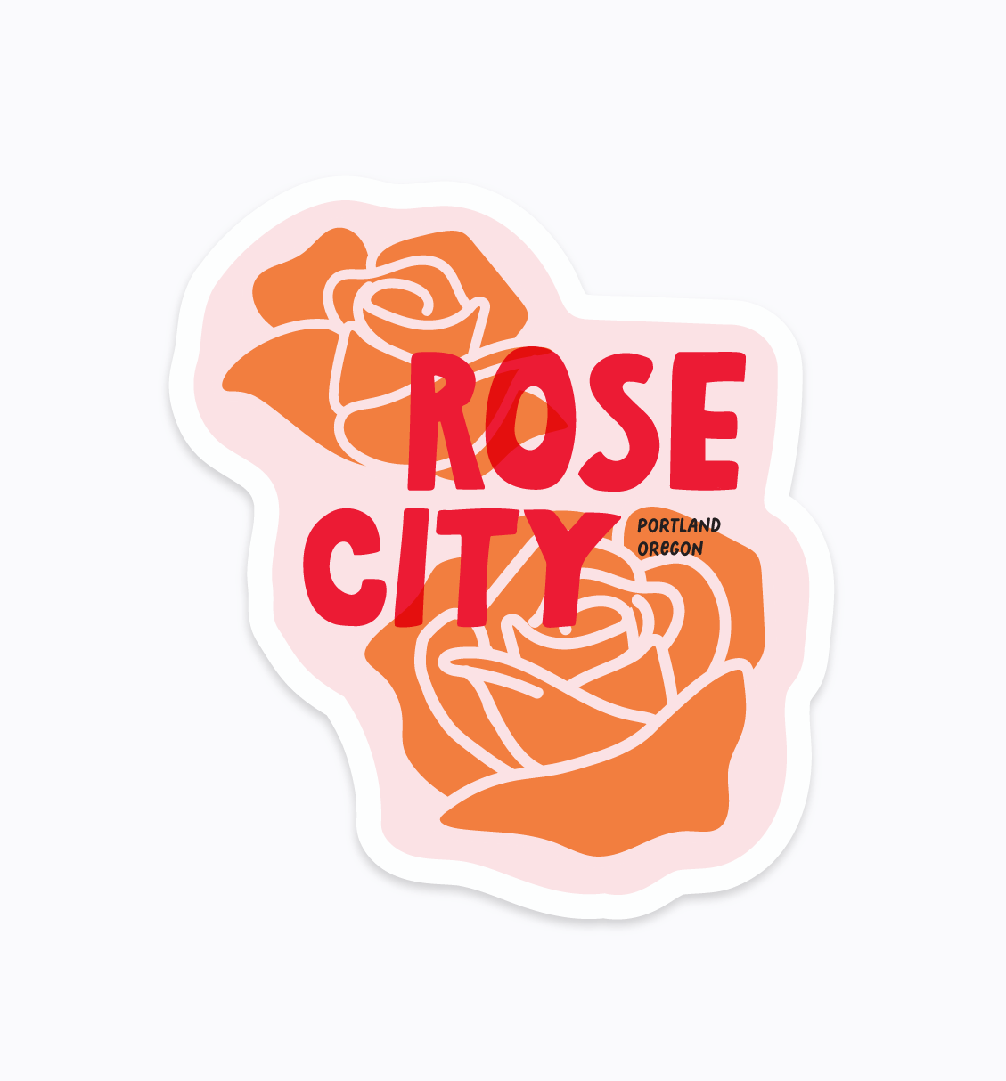 Rose City sticker