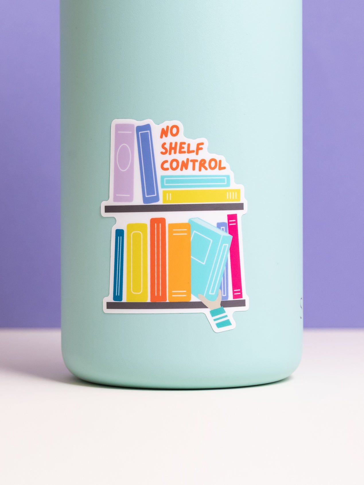 No Shelf Control sticker