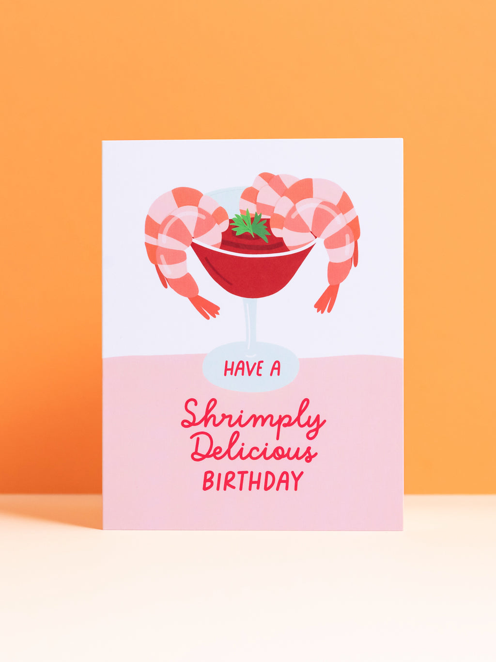 Shrimply Delicious Birthday Card