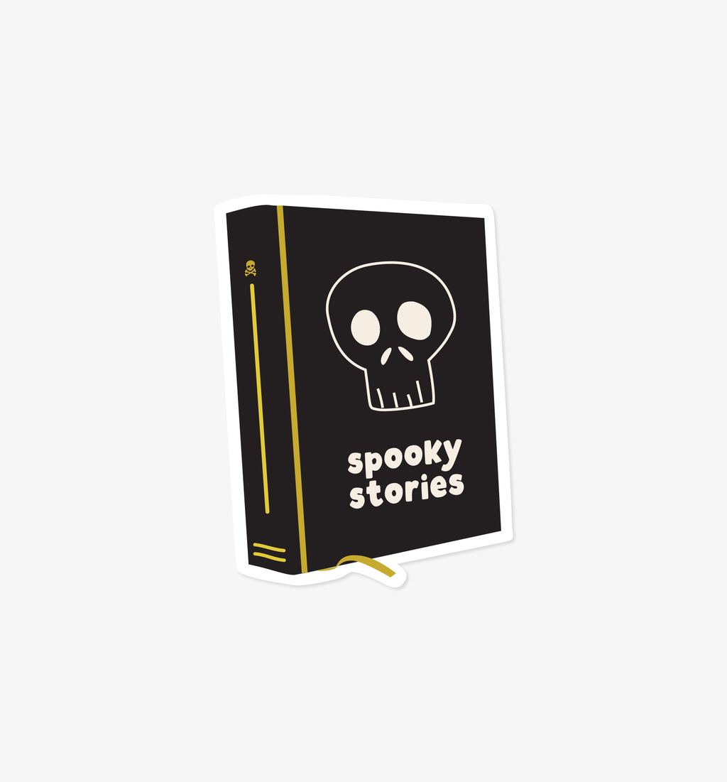 Spooky Stories vinyl sticker