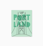 Portland St Johns Bridge postcard