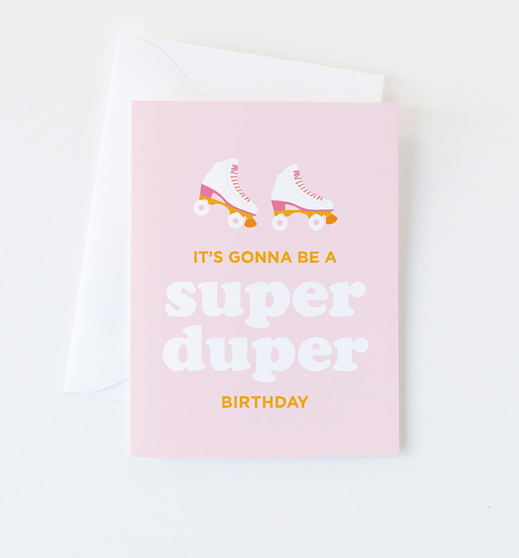 Super Duper birthday card