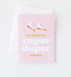 Super Duper birthday card