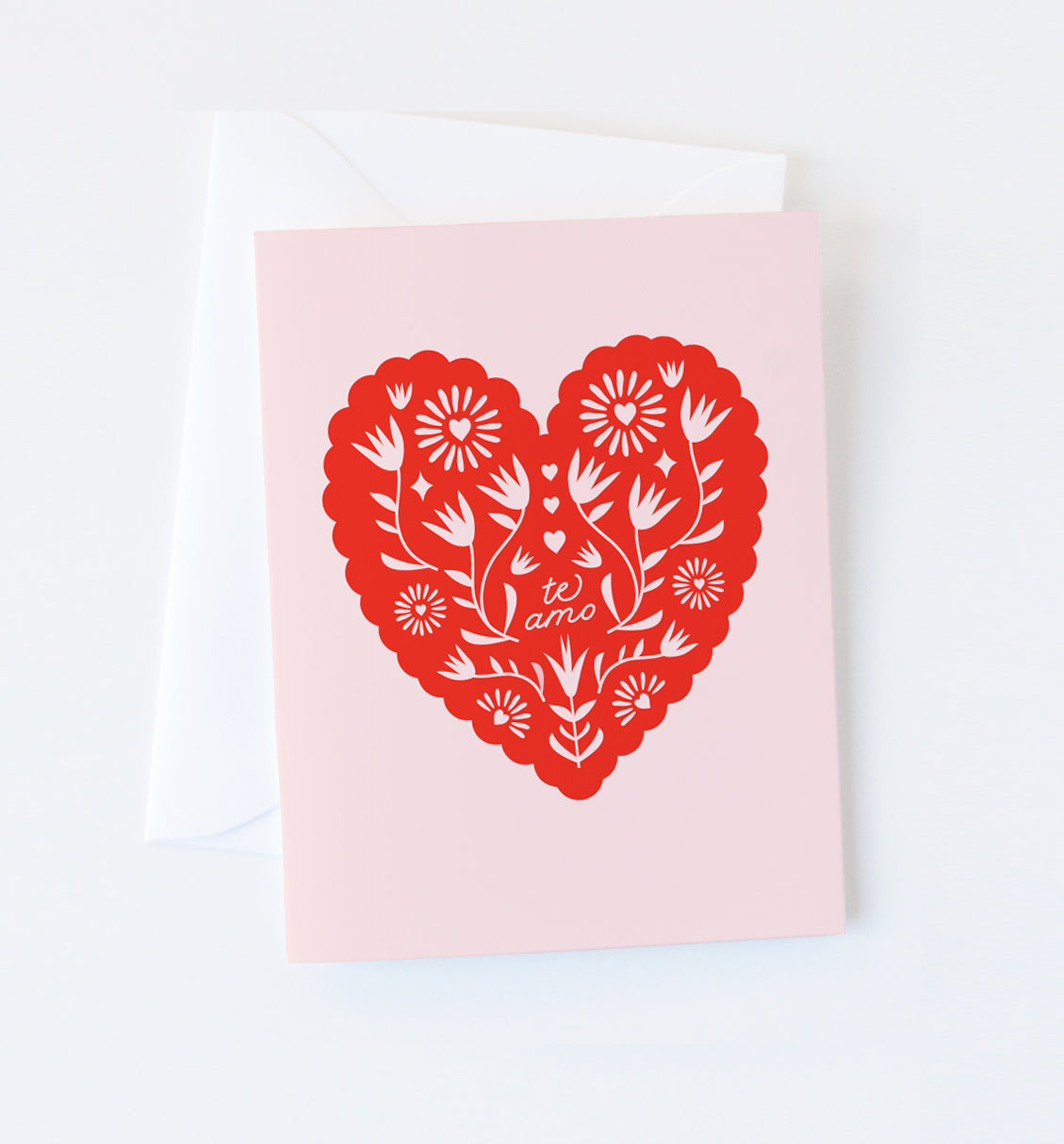 Te Amo Spanish love card